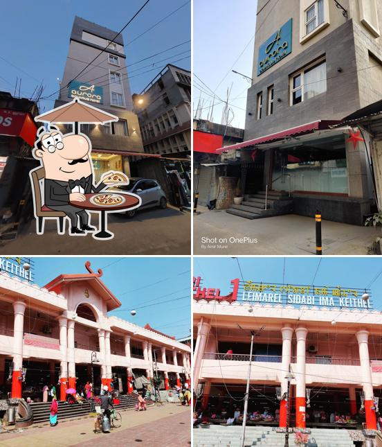 The exterior of Aurora Boutique Hotel, Imphal