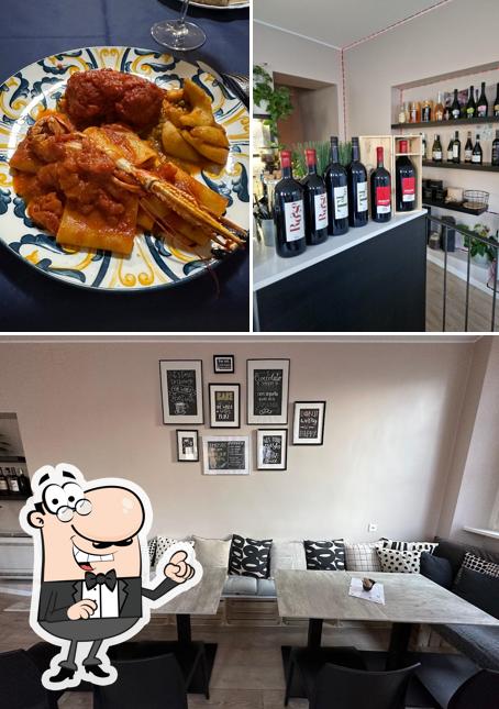 Guarda la foto che presenta la interni e bevanda di Caffè osteria del mare Malakoff