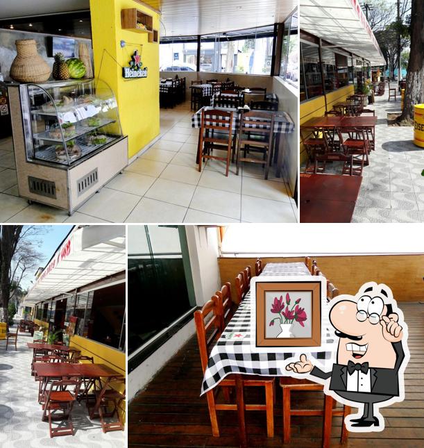 O interior do Calçadão do Peixe