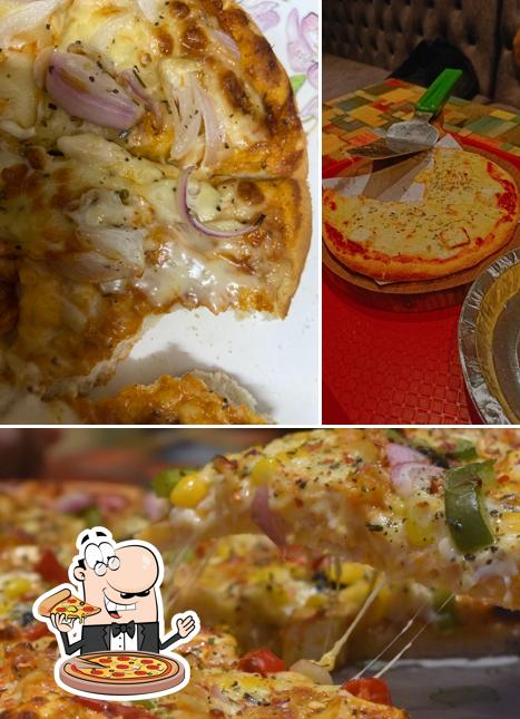 Get pizza at Downtown pizza