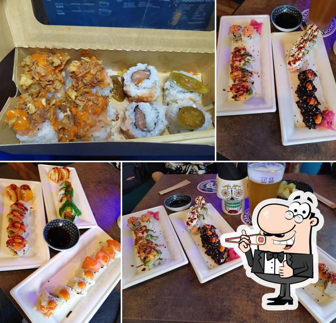 Scegli le varie opzioni di sushi
