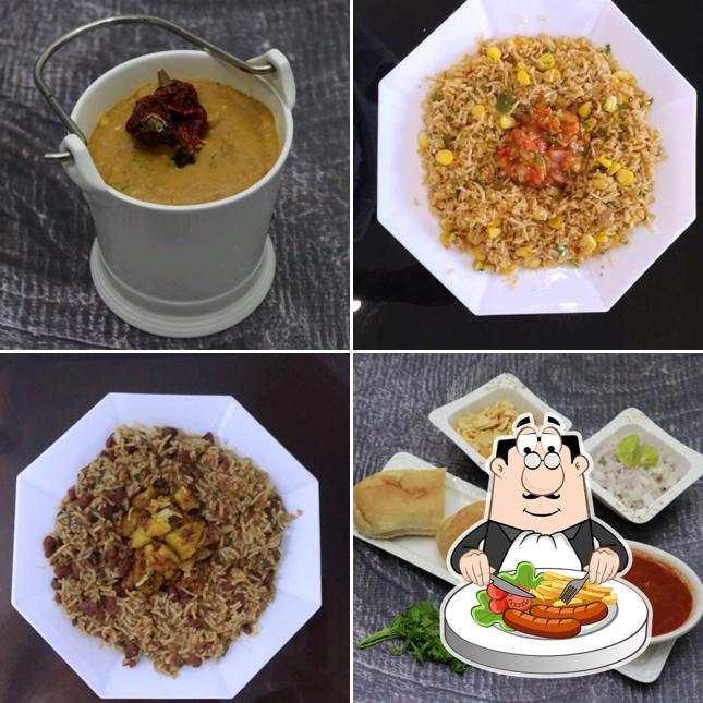 Food at Monkey Business Cafe