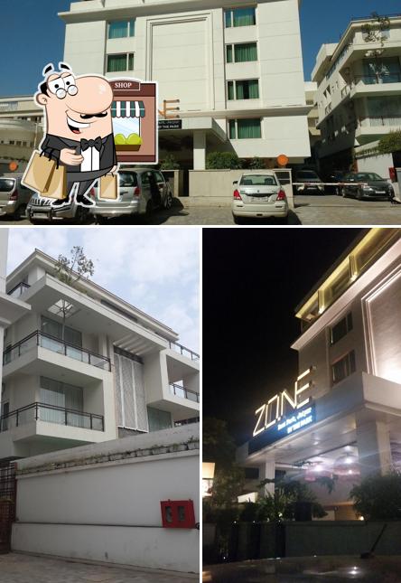 The exterior of Zone by The Park Hotel, Jaipur