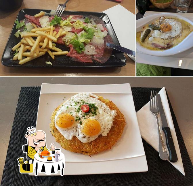 Platti al Restaurant la Libellule