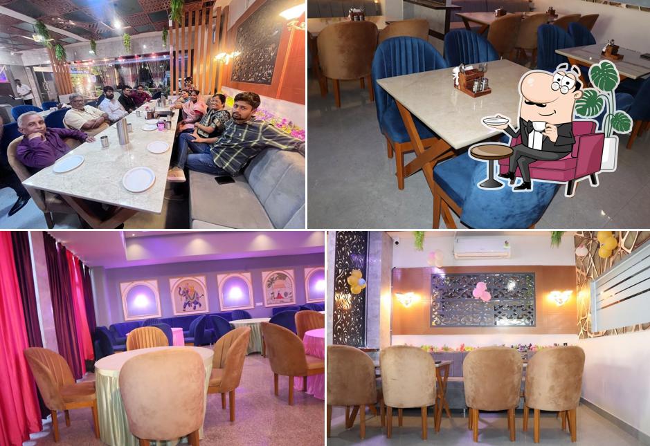 The interior of SURYAA RESTAURANT
