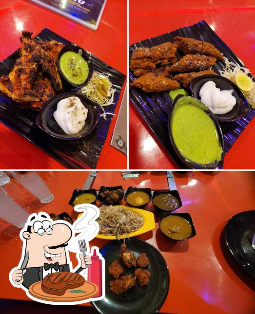Sindhu Barbecue & Family Restaurant serves meat dishes