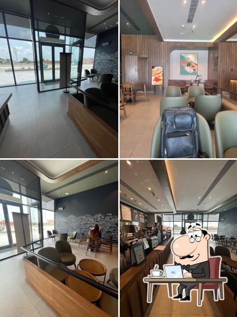 Check out how Starbucks looks inside
