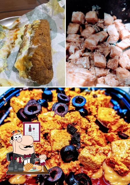 Order meat meals at Subway Thaltej