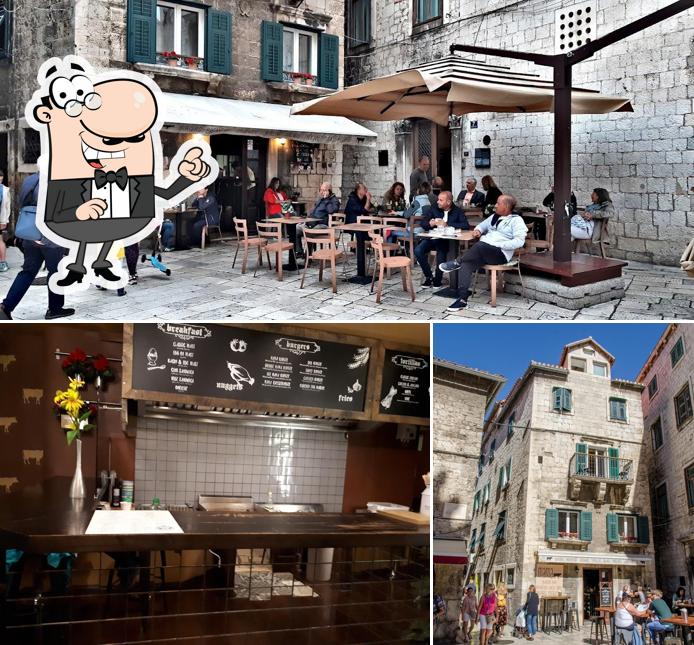 Siediti a un tavolo di Mama burger