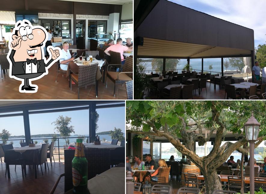 Gli interni di Bistro Telor