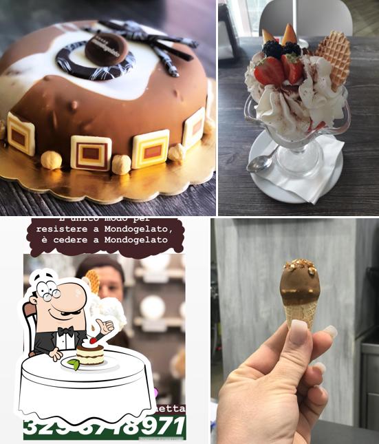 Mondogelato offre un'ampia varietà di dessert