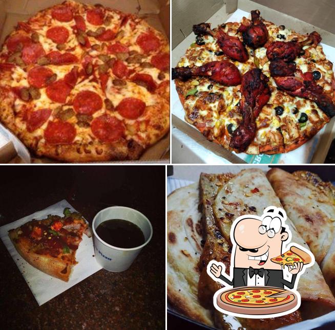 Order pizza at Domino's Pizza Mumbra, Thane