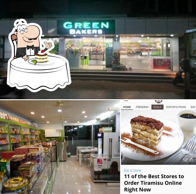 Tiramisu at Green Bakers