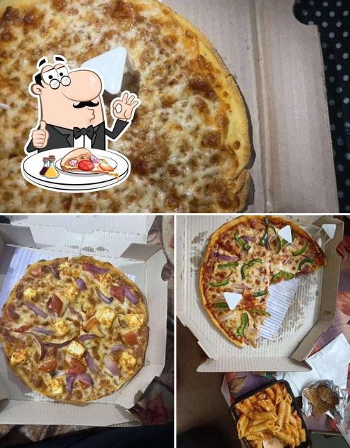 Order different kinds of pizza
