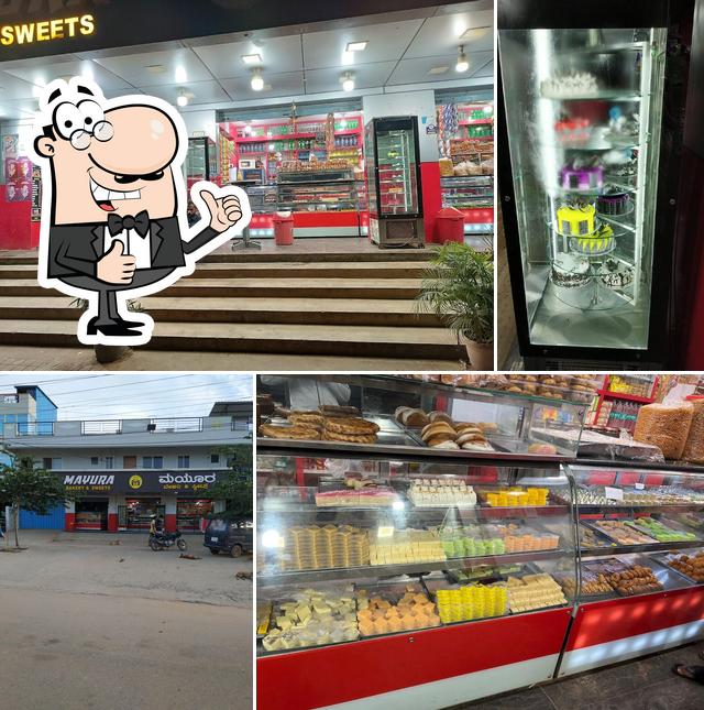 Look at the pic of Mayura Bakery