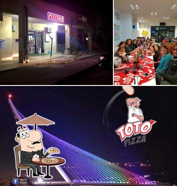 Gli esterni di Toto pizza