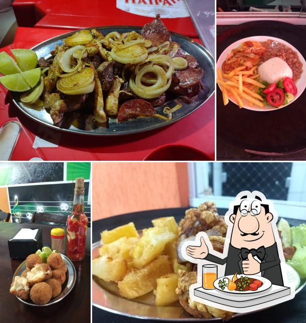 Comida em Bar Do Clezião