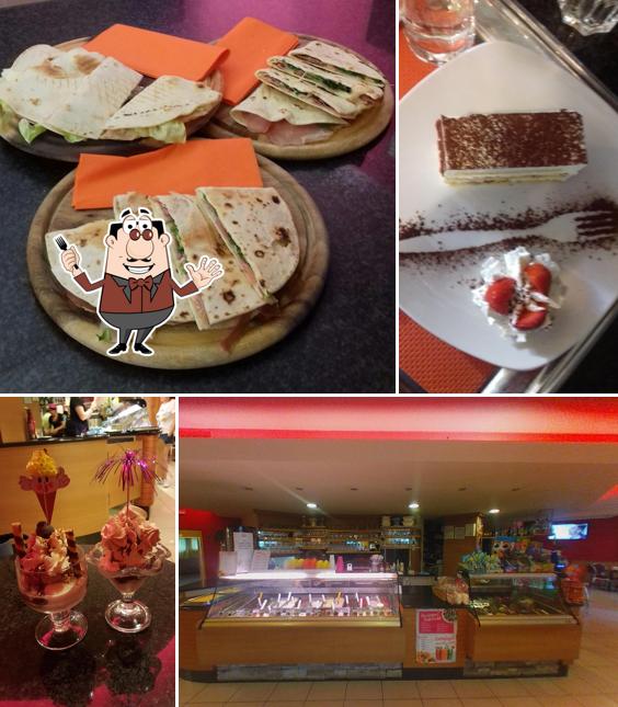 Platti al Gelateria Frulleria Kiss