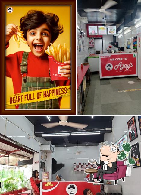 The interior of Ajay's - Tithal Road - Valsad