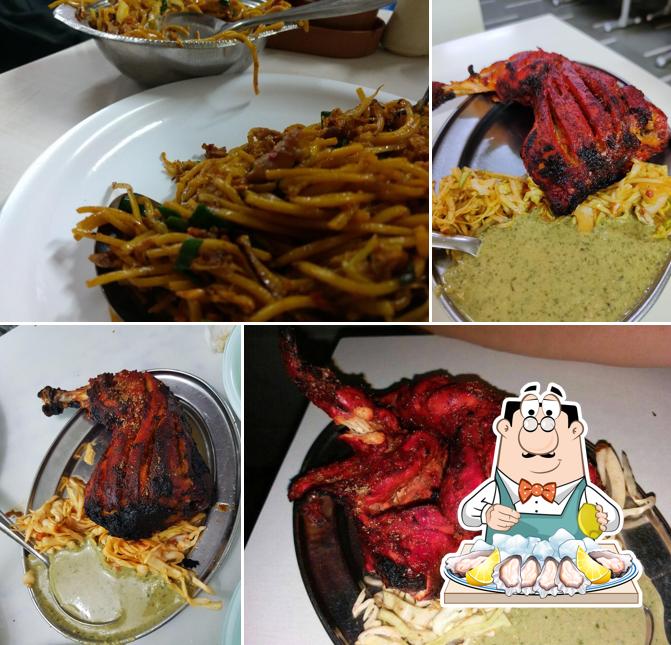 Try out seafood at Cafe Firdos