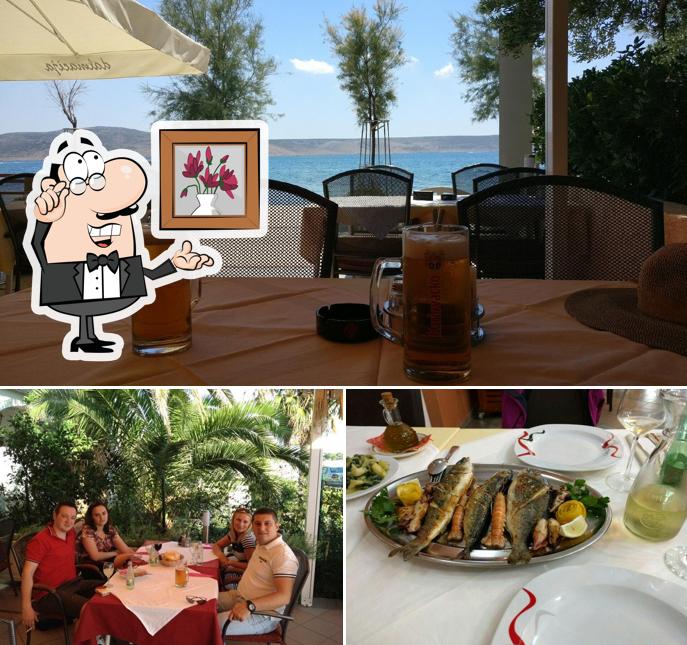 Gli interni di Restaurant Dalmacija