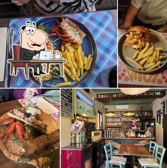 Gli interni di Iona seafood pub