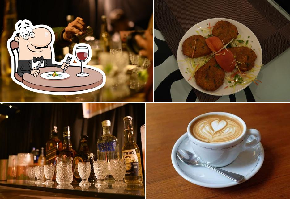 The picture of food and drink at Plan B Cafe and Lounge