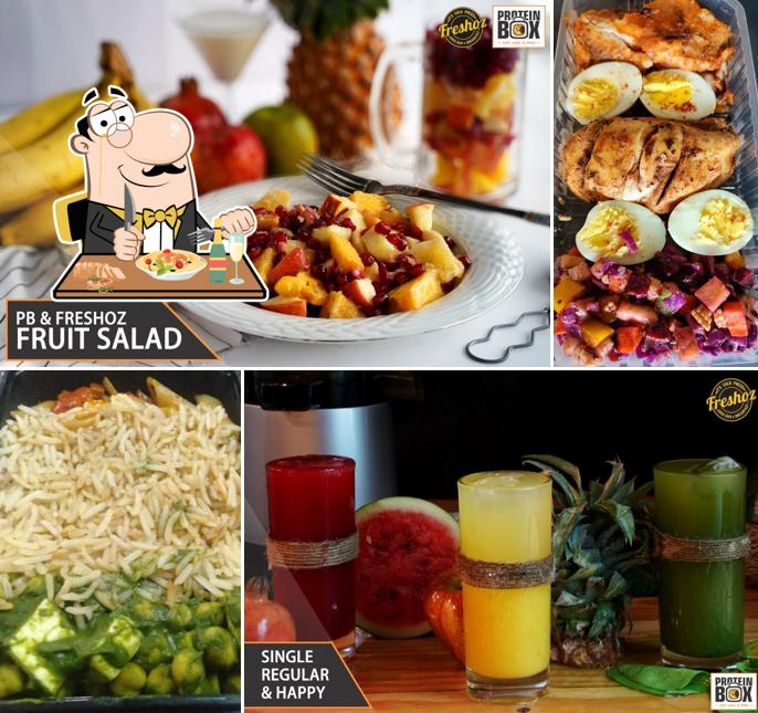 Food at Protein Box Diet Cafe