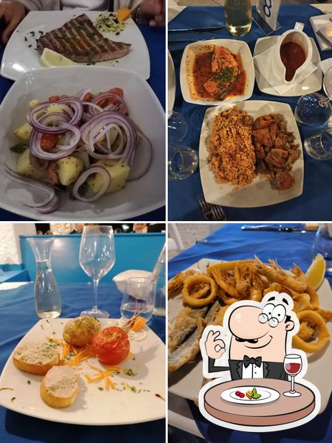Cibo al Ristorante Amecà al porto