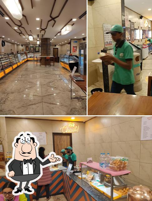 The interior of Shree Anandhaas Sweets and Snacks - Saibaba Colony, Coimbatore