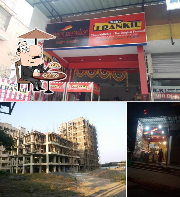 The exterior of Spice Paradise