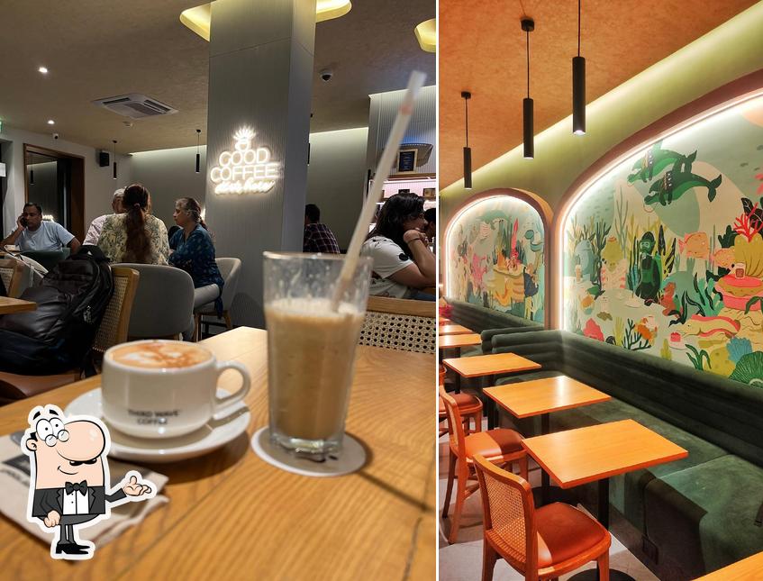 The interior of Third Wave Coffee