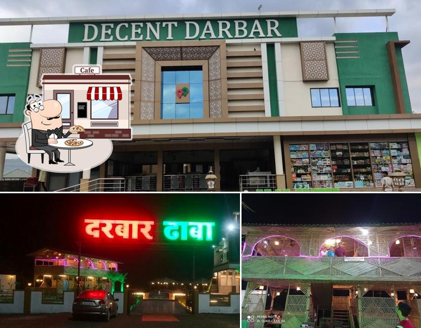 The exterior is an important feature of Darbar Dhaba
