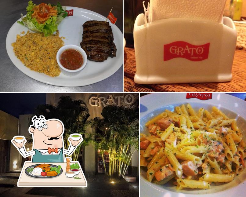 Comida em Grato Steakhouse