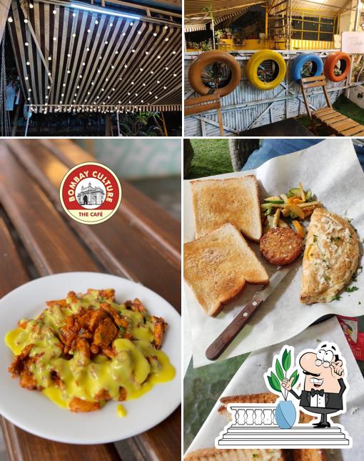 The image of Bombay Culture The Cafe’s exterior and food