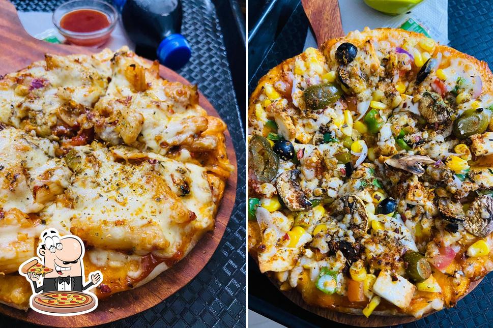 Order pizza at The Local Café Dhanbad