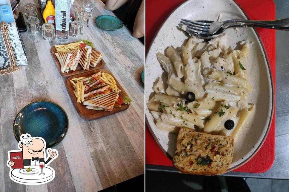 Meals at Culture Cafe bar and restaurant