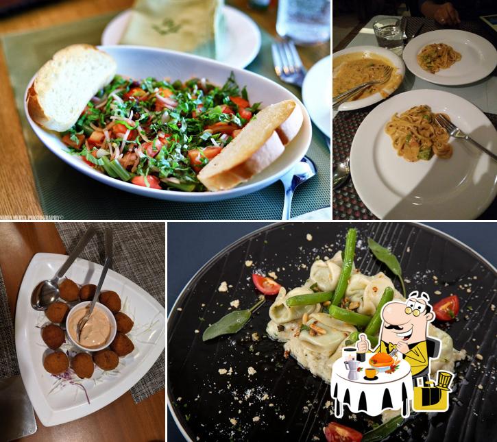 Food at Little Italy Restaurant