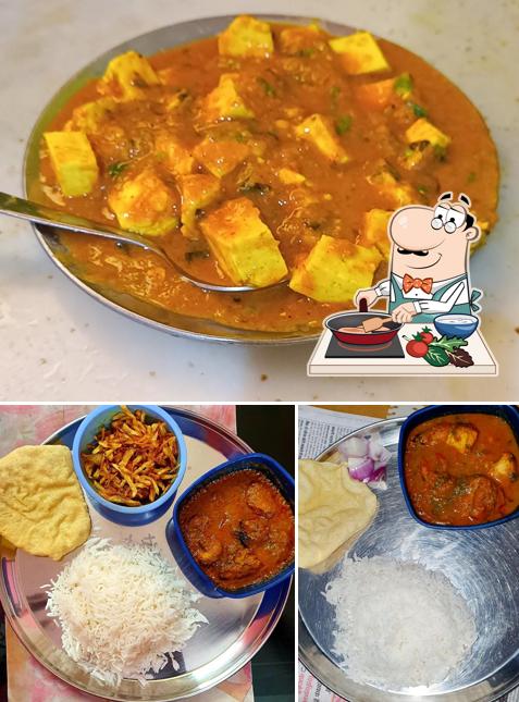 Chicken curry at New Mahashakti Hotel