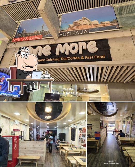 The interior of One More