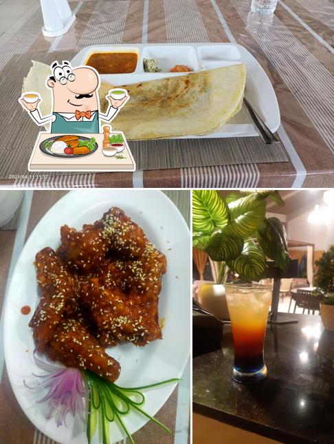 Food at Orchid A7 Restaurant