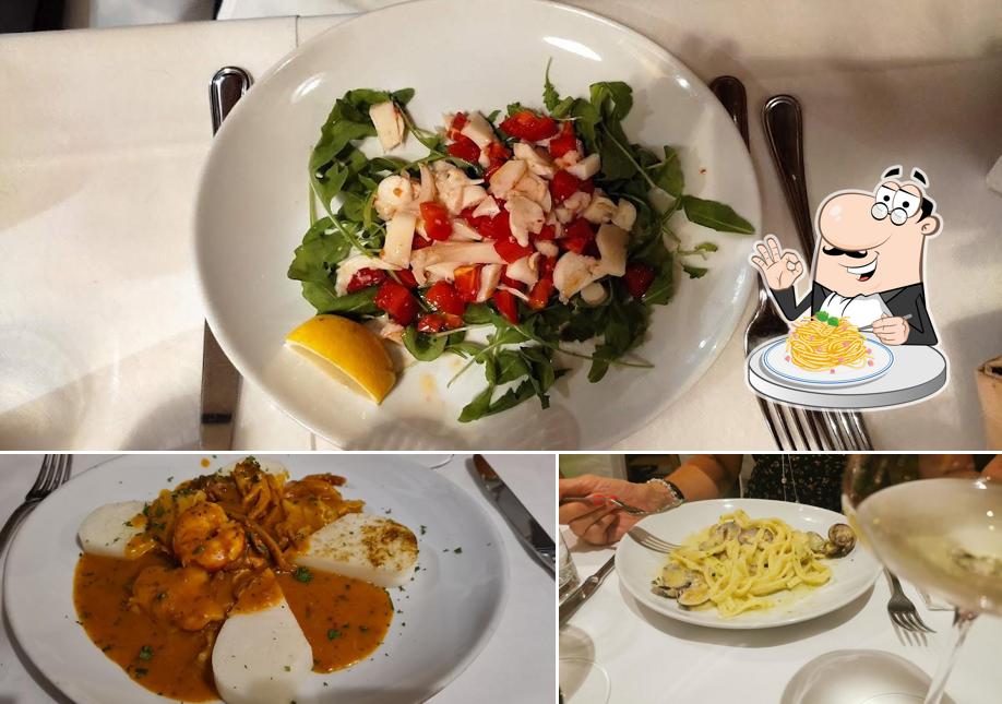 Spaghetti alla carbonara al Al Porton