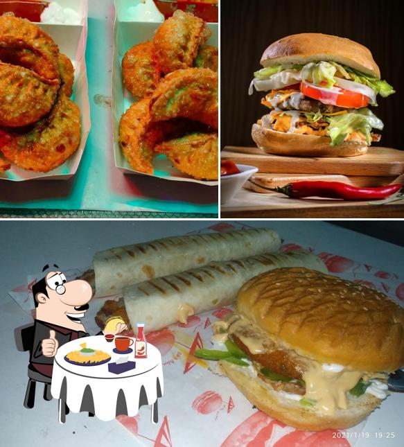 Try out a burger at GRILL N BITE