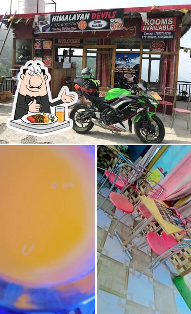 Take a look at the photo showing food and exterior at Himalayan Devils