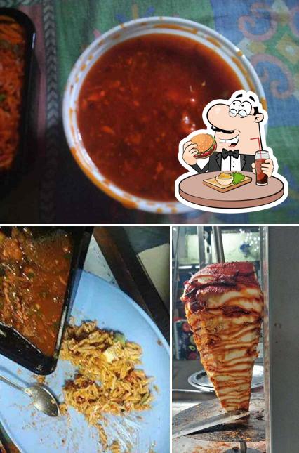 Order a burger at Hotel Mahinoor