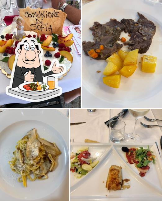 Cibo al Ristorante La Terrazza Sul Canavese