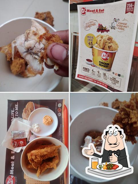Fried chicken at Meat and Eat