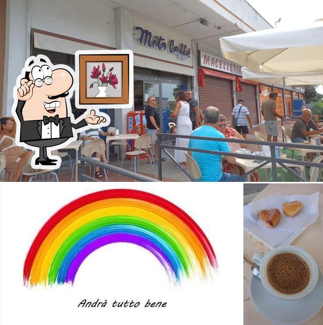 Gli interni di Mito Caffè