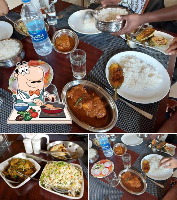 Chicken curry at Panch Meshali