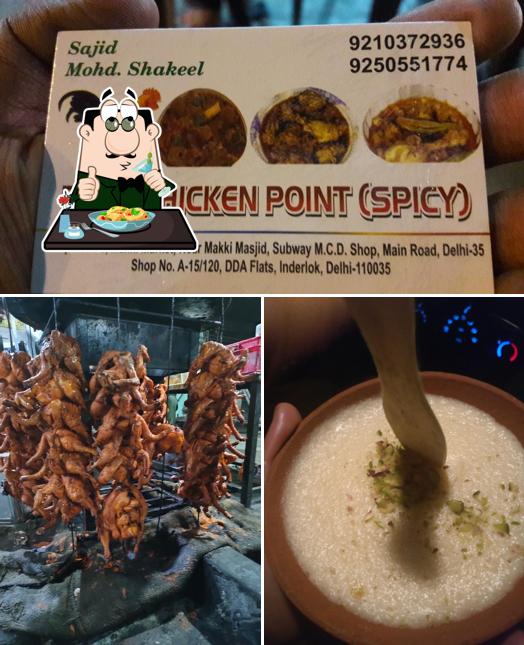 Food at Para Chicken Point
